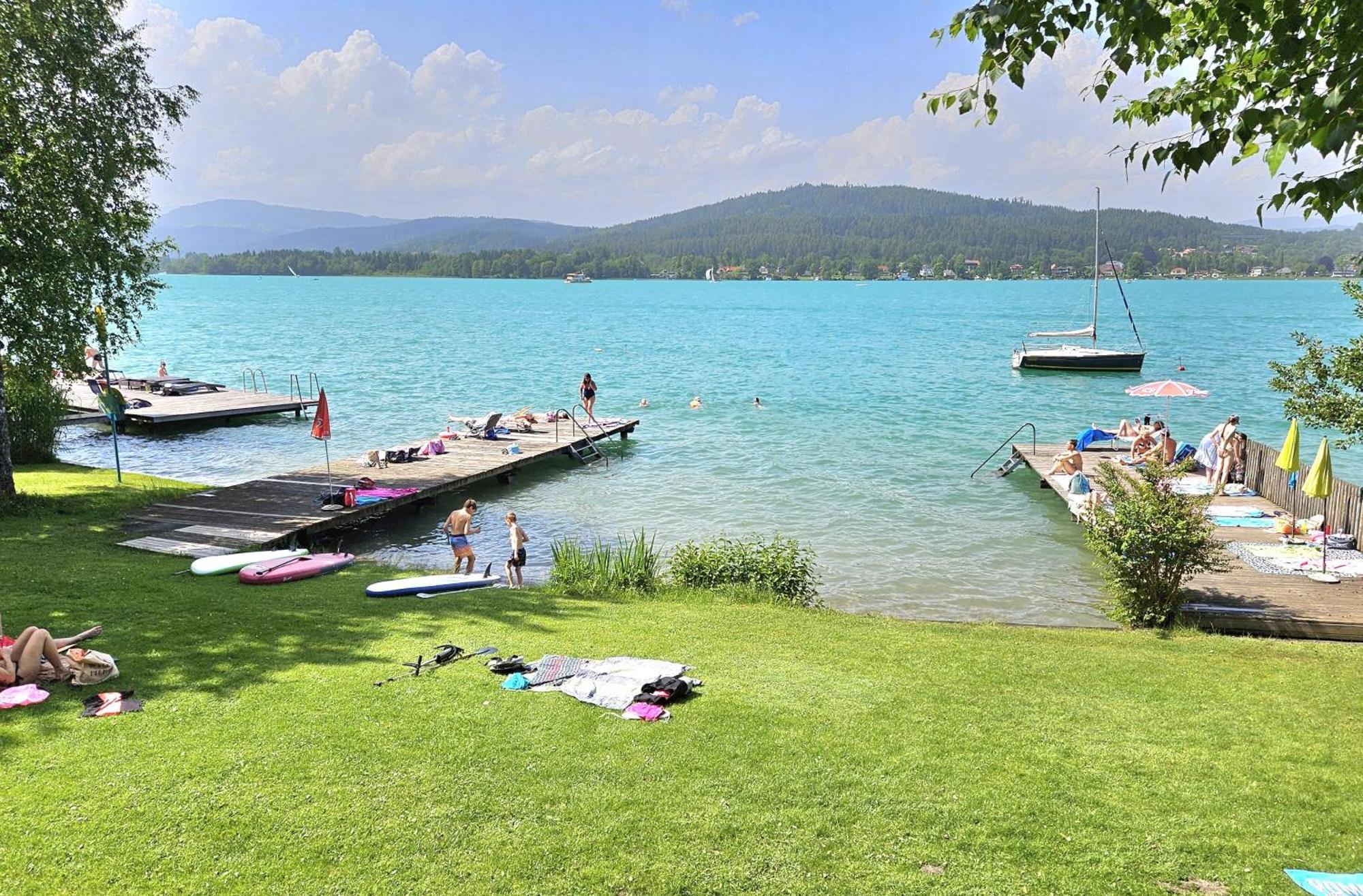 "Casa Antonio" 3 Gehminuten Strandbad Sekirn, Inkl Seezugang Eksteriør bilde