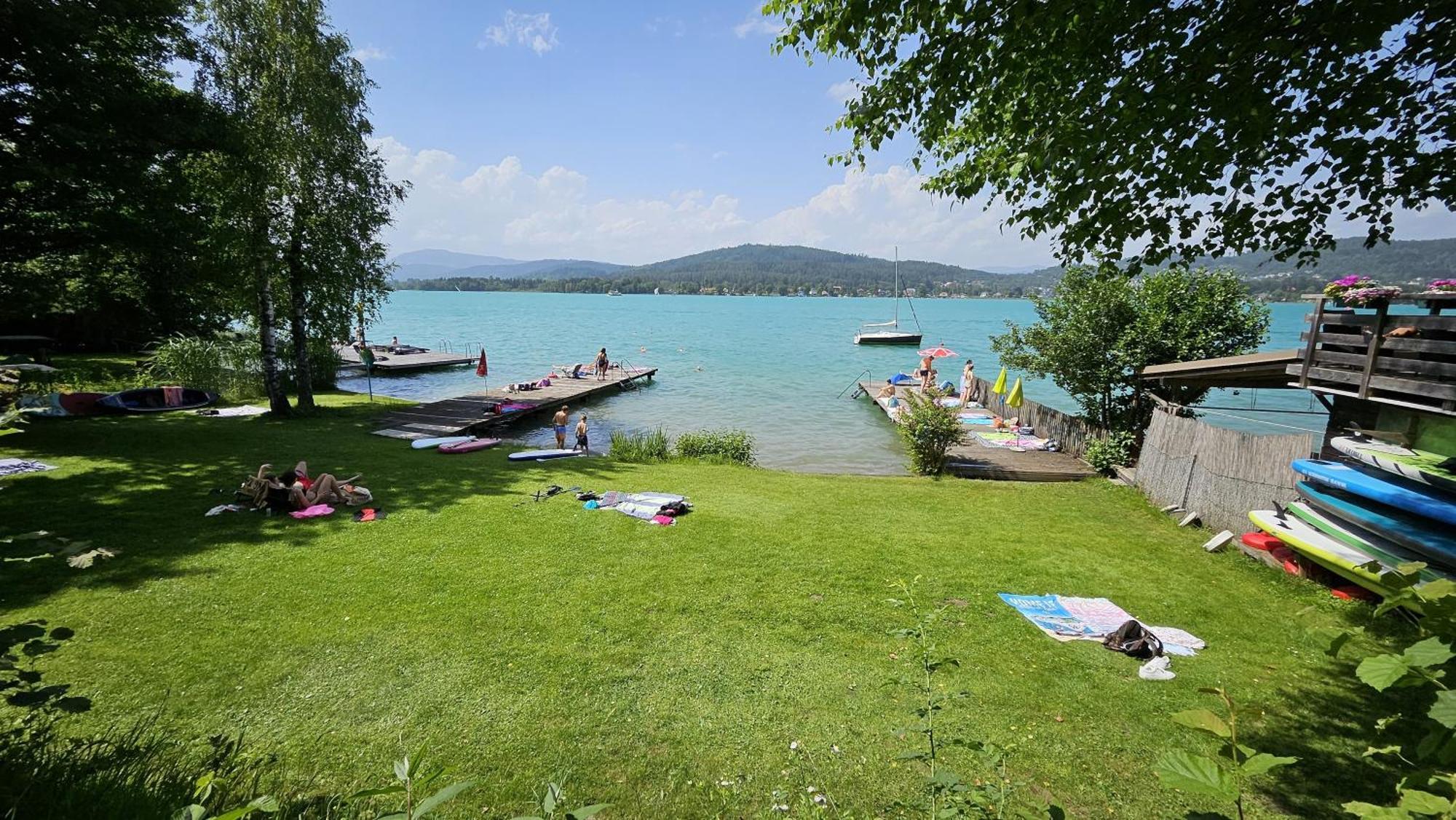 "Casa Antonio" 3 Gehminuten Strandbad Sekirn, Inkl Seezugang Eksteriør bilde